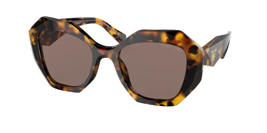 Prada Eyeware & Frames & Optical & Sunglasses Pr 16ws Vau05c 53 In Brown / Honey / Tortoise