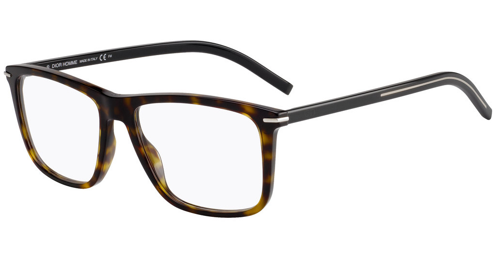 Dior Demo Square Mens Eyeglasses Blacktie269 0086 55