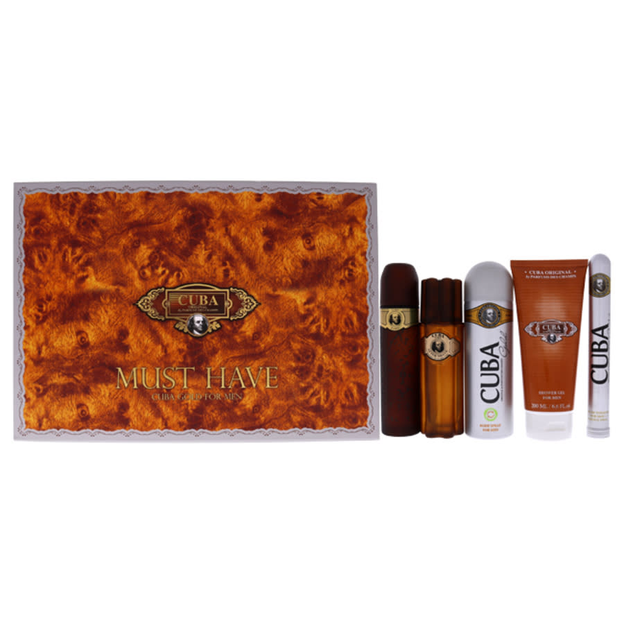 Cuba Mens  Gold Must Have Gift Set Fragrances 5425017737100