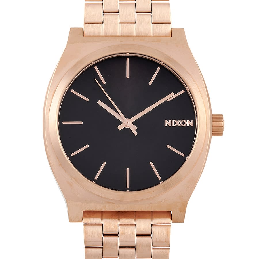 Nixon Multi-color Dial Ladies Watch A045-2598-00 In Black / Gold Tone / Rose / Rose Gold Tone