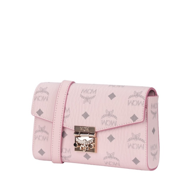 Mcm Millie Crossbody Visetos Powder Pink