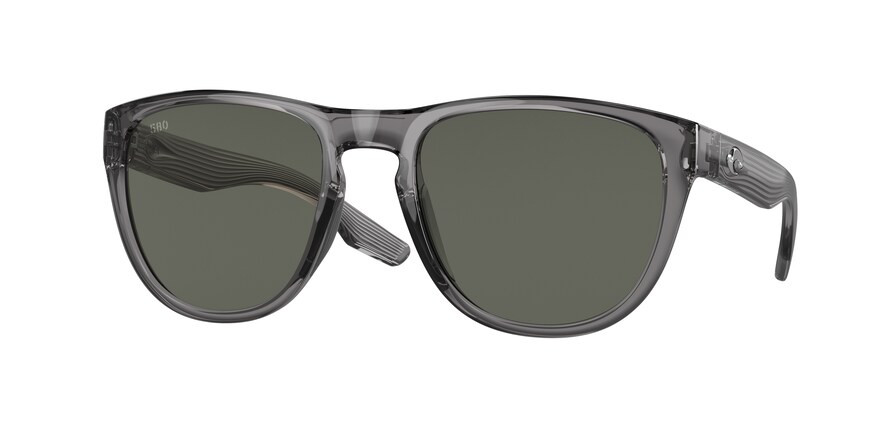 COSTA DEL MAR COSTA DEL MAR IRIE GRAY POLARIZED GLASS 580G AVIATOR UNISEX SUNGLASSES 6S9082 908205 55