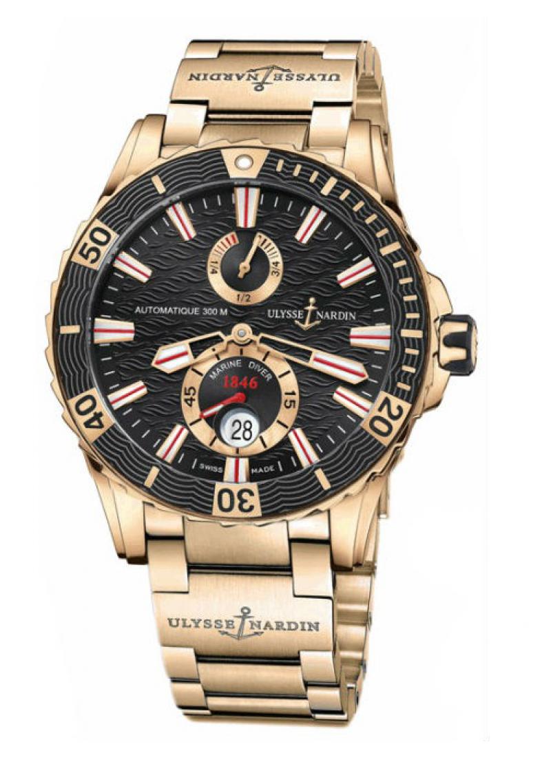 Ulysse nardin maxi top marine rose gold