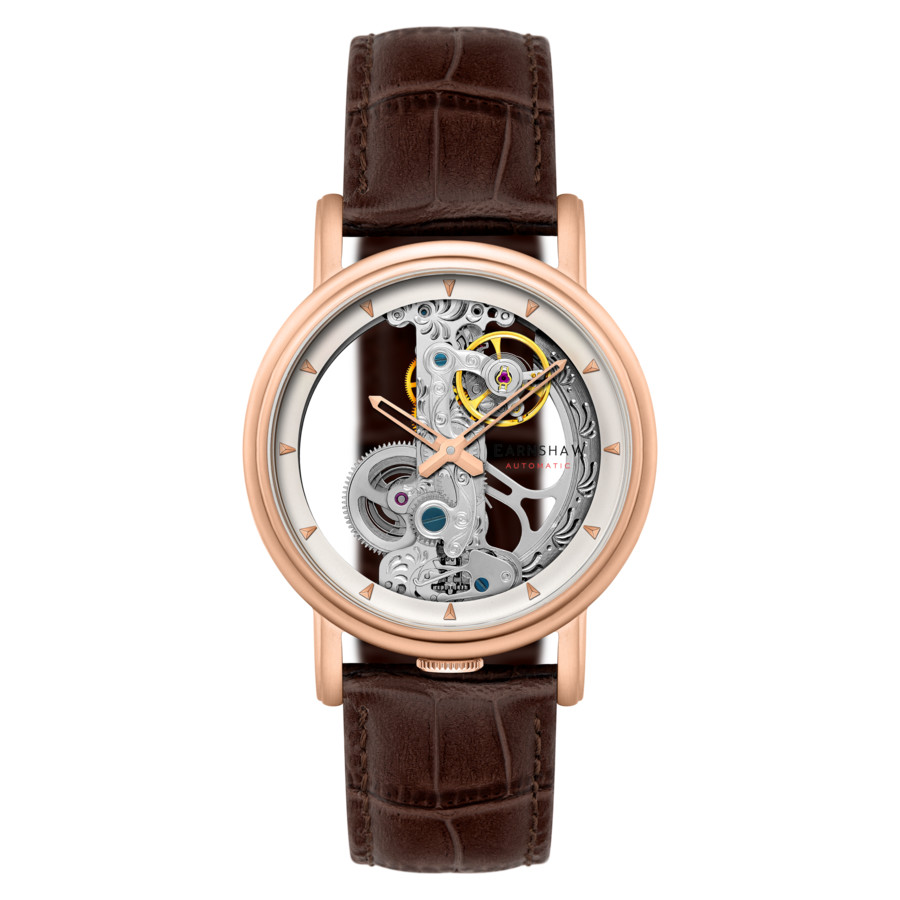 Thomas Earnshaw Fowler Bridge Silver-tone Dial Mens Watch ES-8225-03