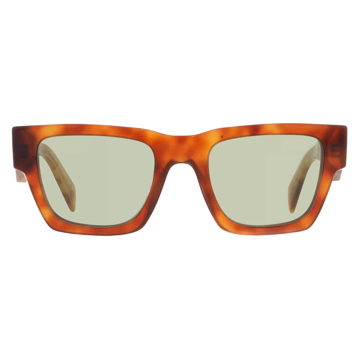 Prada Green Square Mens Sunglasses PR A06S 11P60C 50