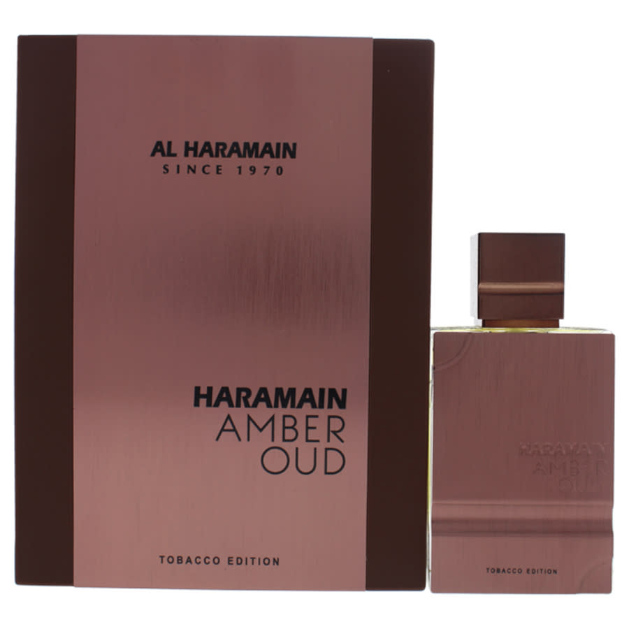Al Haramain Amber Oud Tobacco Edition By  For Unisex - 2 oz Edp Spray In Black,orange