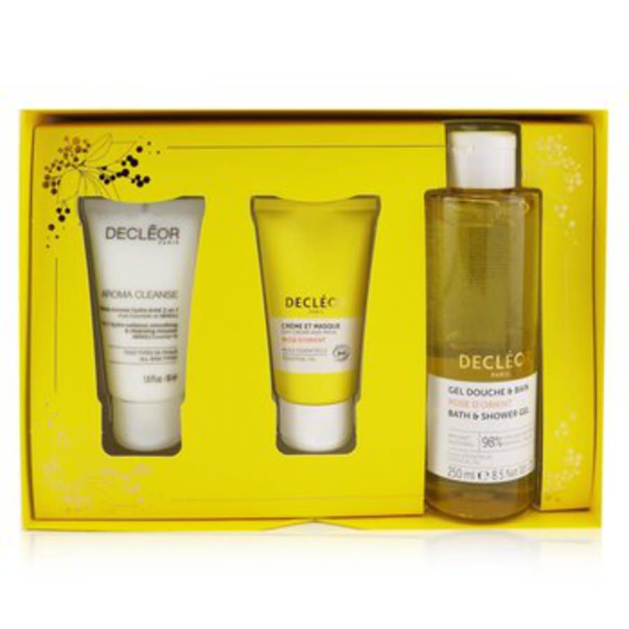 Decleor Unisex Infinite Soothing Rose Damascena Skincare Set Gift Set Skin Care 3395019919489 In Cream / Rose