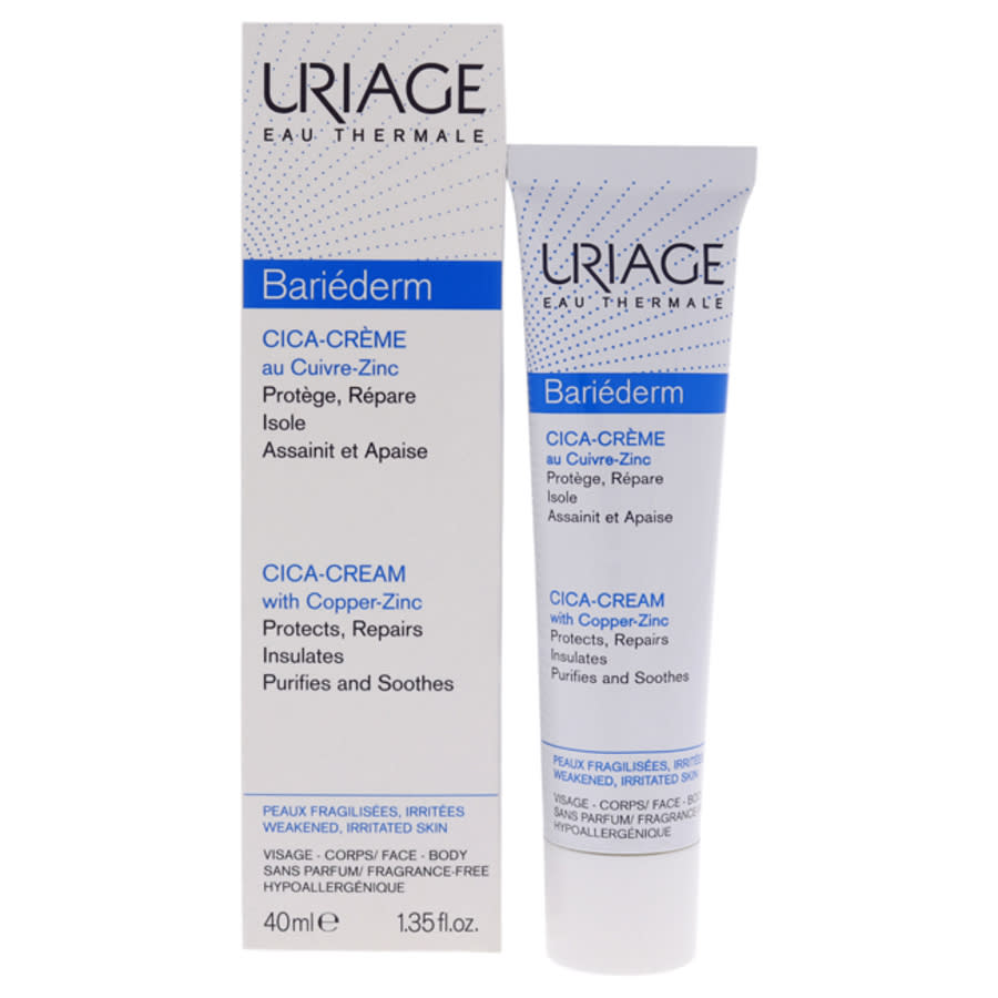 Uriage Bariederm Cica-creme By  For Unisex - 1.35 oz Cream In Beige
