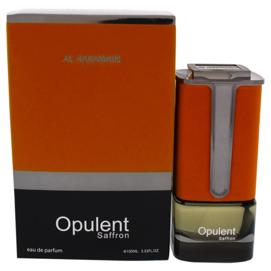 Al Haramain Opulent Saffron By For Men - 3.33 oz Edp Spray In Cherry
