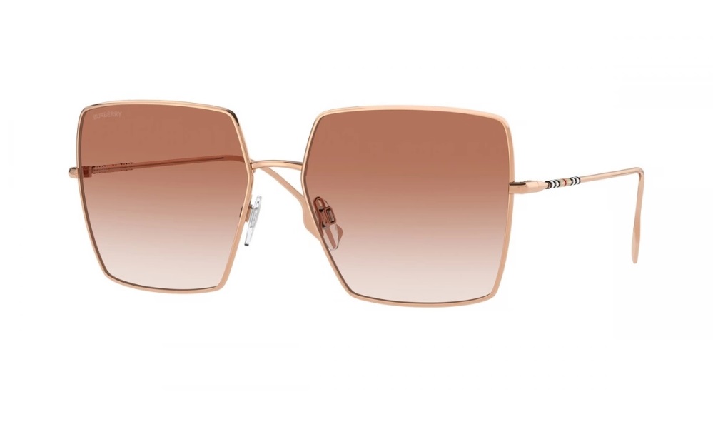 Burberry Woman Sunglasses Be3133 Daphne In Gradient Pink ModeSens