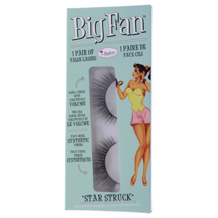 The Balm Big Fan Star Struck - Volume By  For Women - 1 Pair Eyelashes In N,a