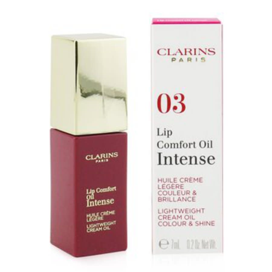 Clarins - Lip Comfort Oil Intense - # 03 Intense Raspberry 7ml/0.2oz In Red