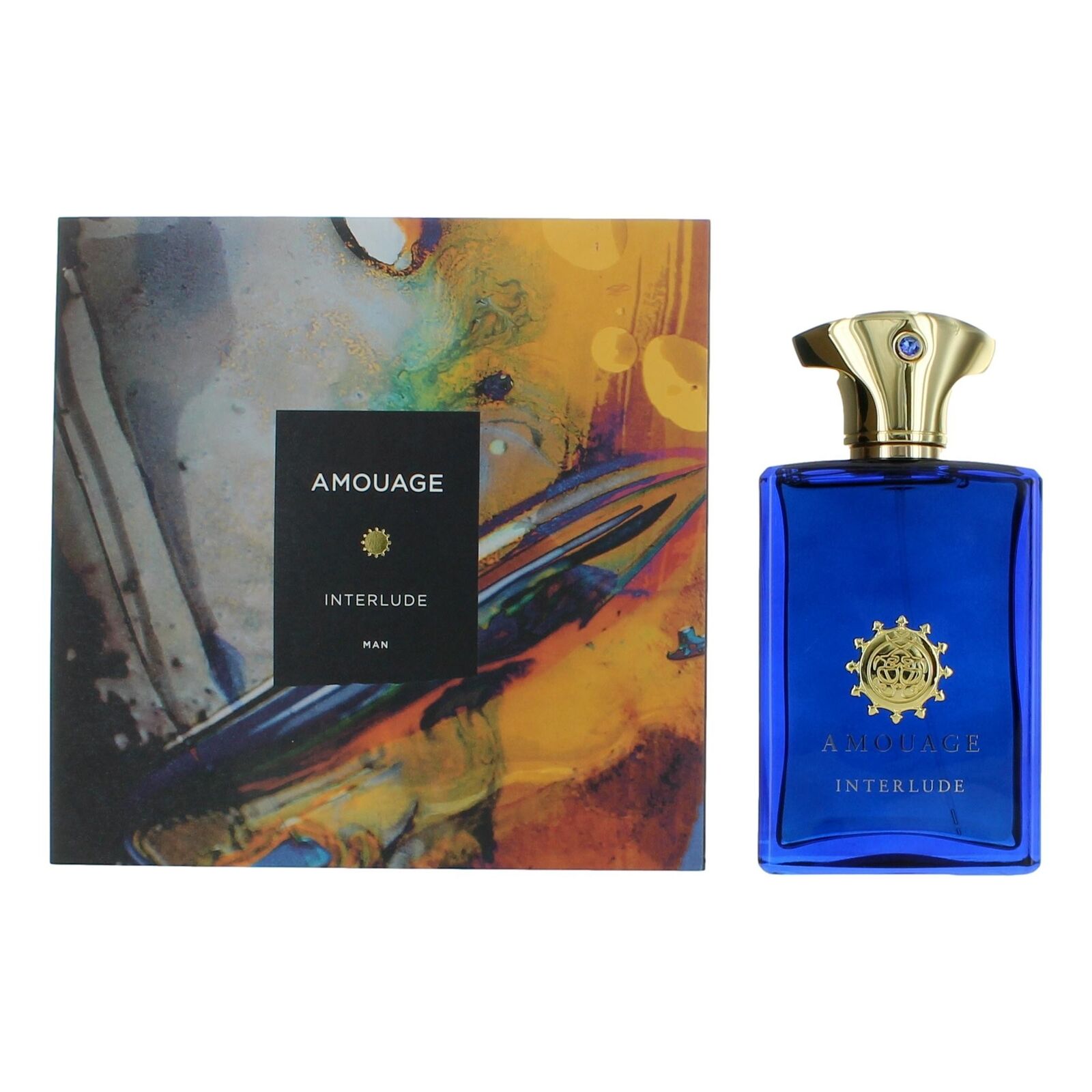 Amouage Mens Interlude Edp Spray 3.4 oz Fragrances 701666410195 In N/a