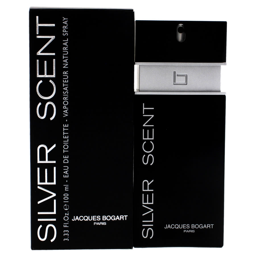 Jacques Bogart Silver Scent /  Edt Spray 3.4 oz (100 Ml) (m) In Orange,silver Tone