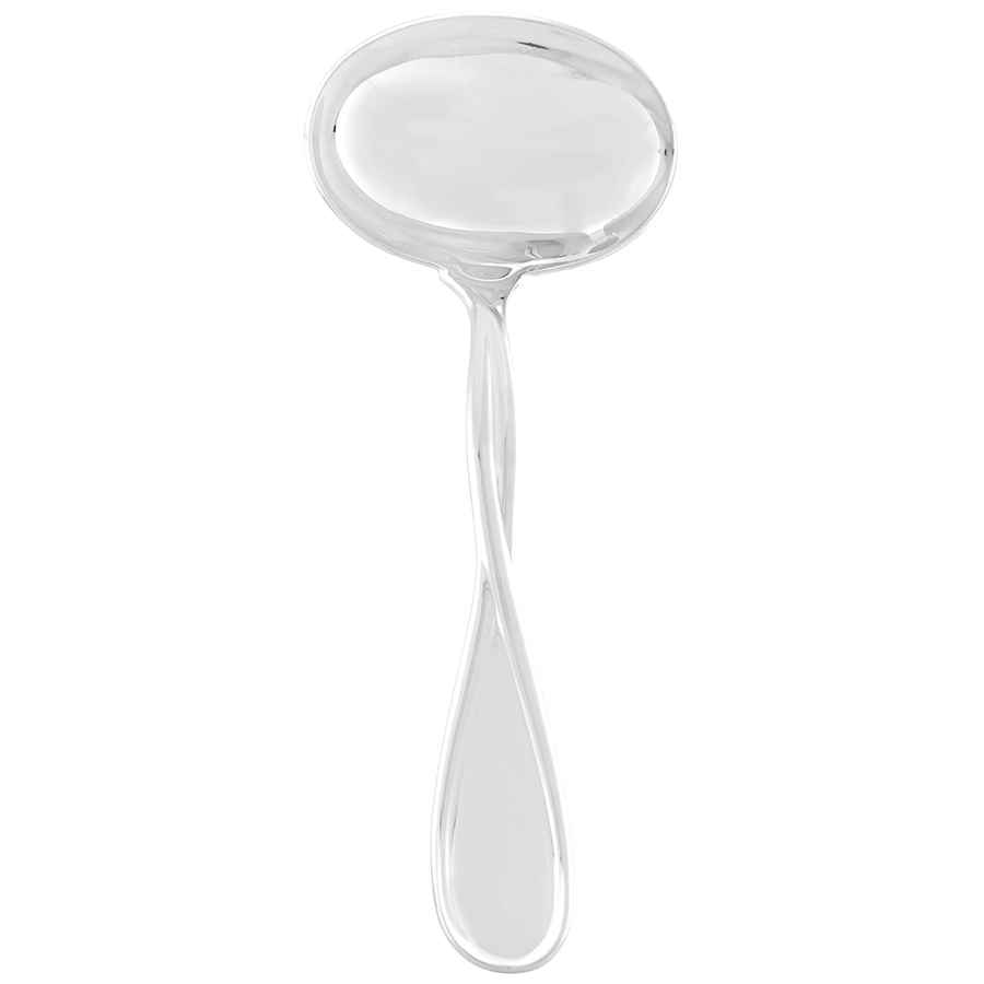 Christofle Silver Plated Galea Gravy Ladle 0047-040 In Silver