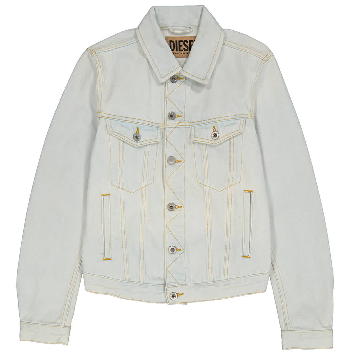 Diesel D-lillo Denim Jacket In N,a