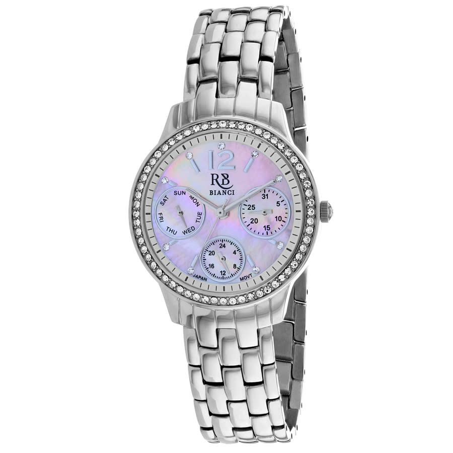 Shop Roberto Bianci Valentini Quartz Ladies Watch Rb0842 In Mop / Mother Of Pearl