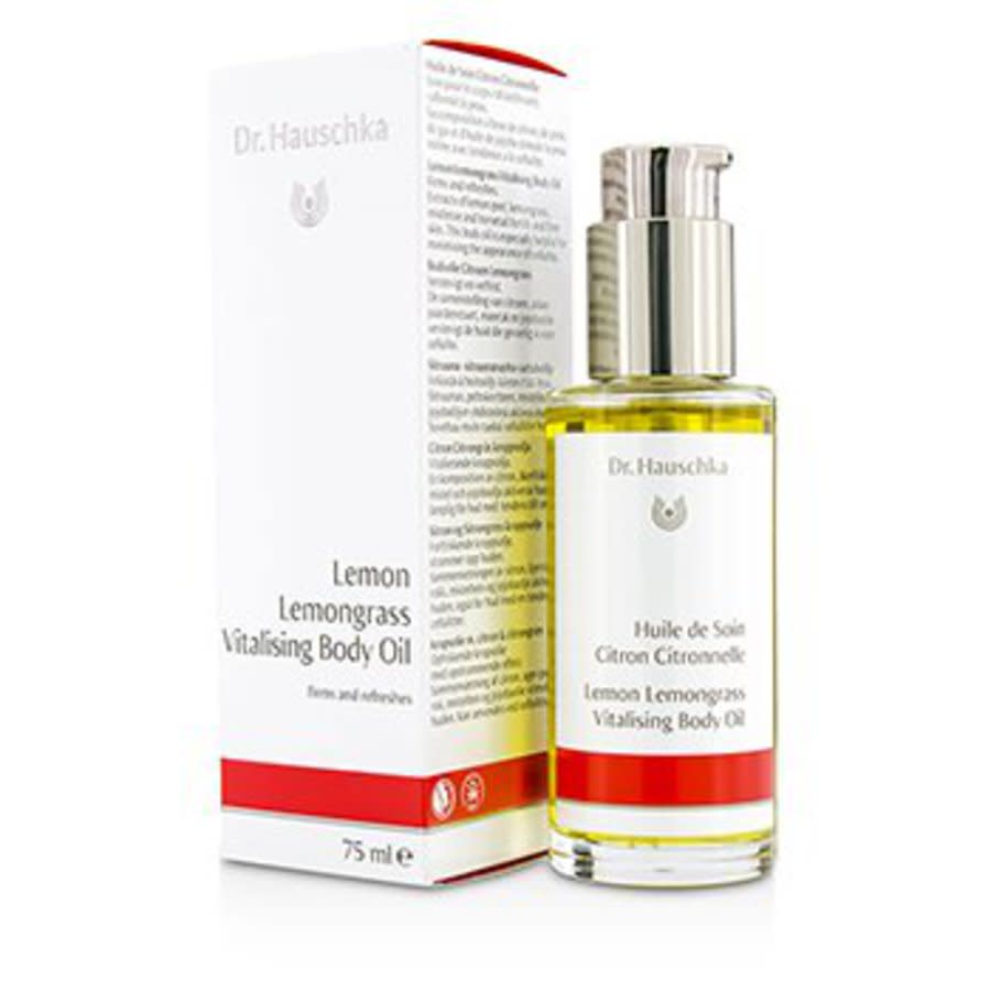Dr. Hauschka - Lemon Lemongrass Vitalising Body Oil - Firms & Refreshes 75ml/2.5oz In Yellow