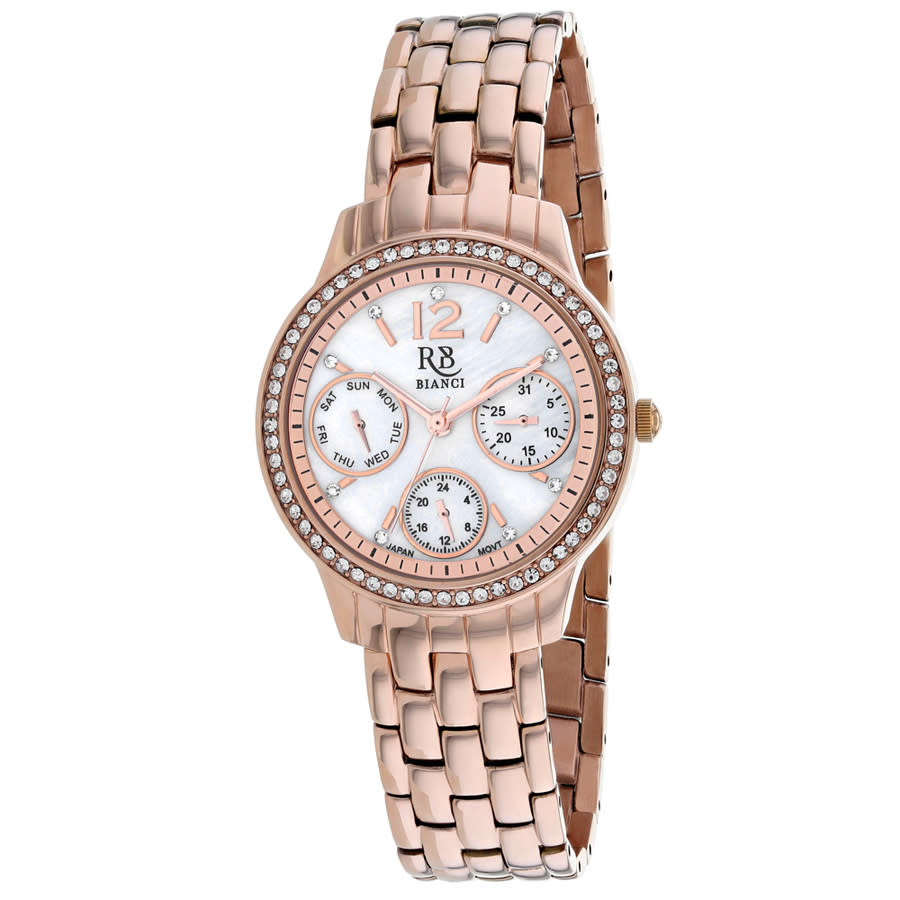 ROBERTO BIANCI ROBERTO BIANCI VALENTINI QUARTZ MOTHER OF PEARL DIAL LADIES WATCH RB0843