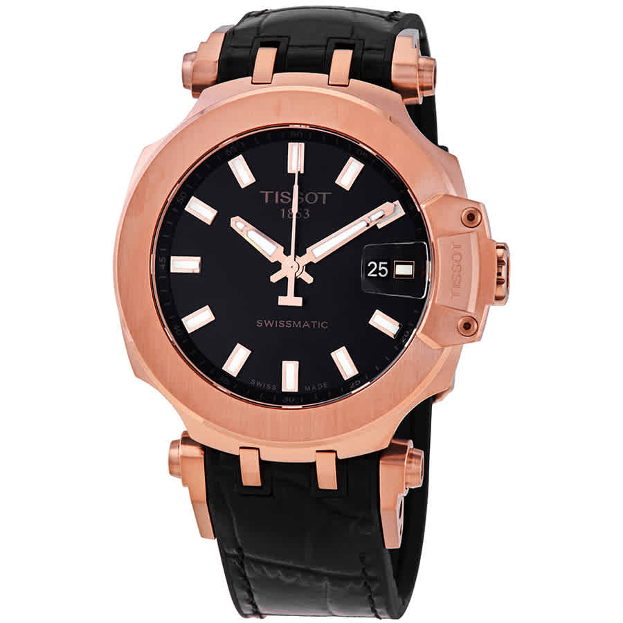 tissot t race rose gold