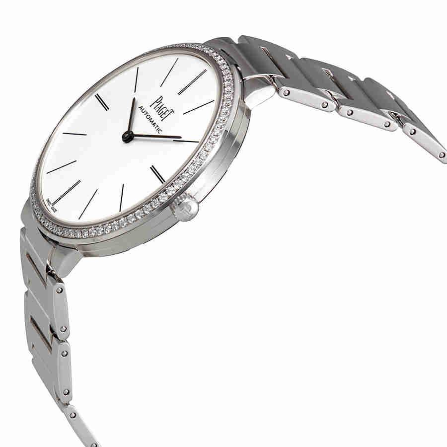 Shop Piaget Altiplano Automatic White Dial Ladies Watch G0a40112 In Black / Gold / White