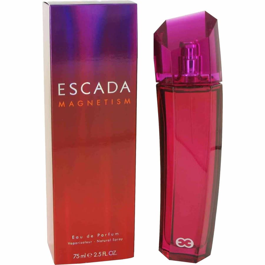 Shop Escada Magnetism By  Edp Spray 2.5 oz In Black / Rose