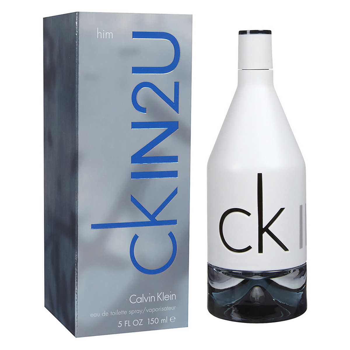 Calvin Klein Ckin2u Men By Edt Spray 5.0 oz (150 Ml) (m) In Yellow