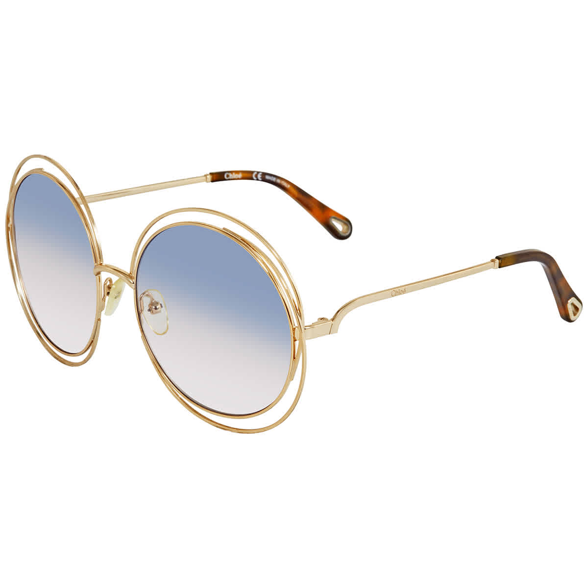 chloe blue sunglasses