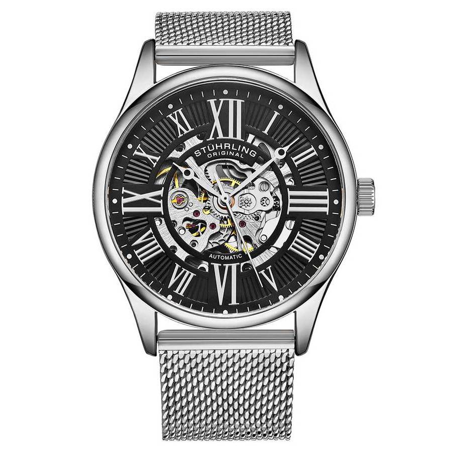 Stuhrling Original Legacy Black Dial Mens Watch M15731