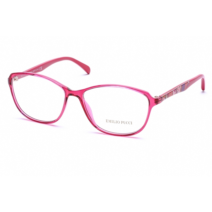 Emilio Pucci Ladies Eyeglass Frames Ep5010-075-54 In Pink