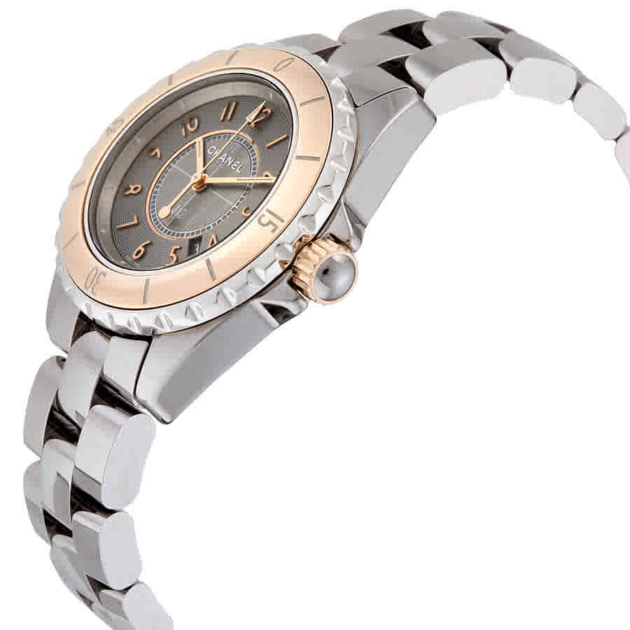 Chanel Chanel J12 Grey Dial Titanium Ceramic Automatic Ladies W
