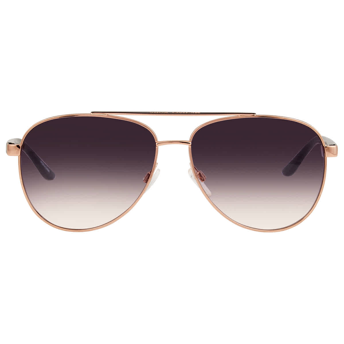 Michael Kors Woman Sunglasses Mk5007 Hvar In Gold / Grey / Rose / Rose Gold