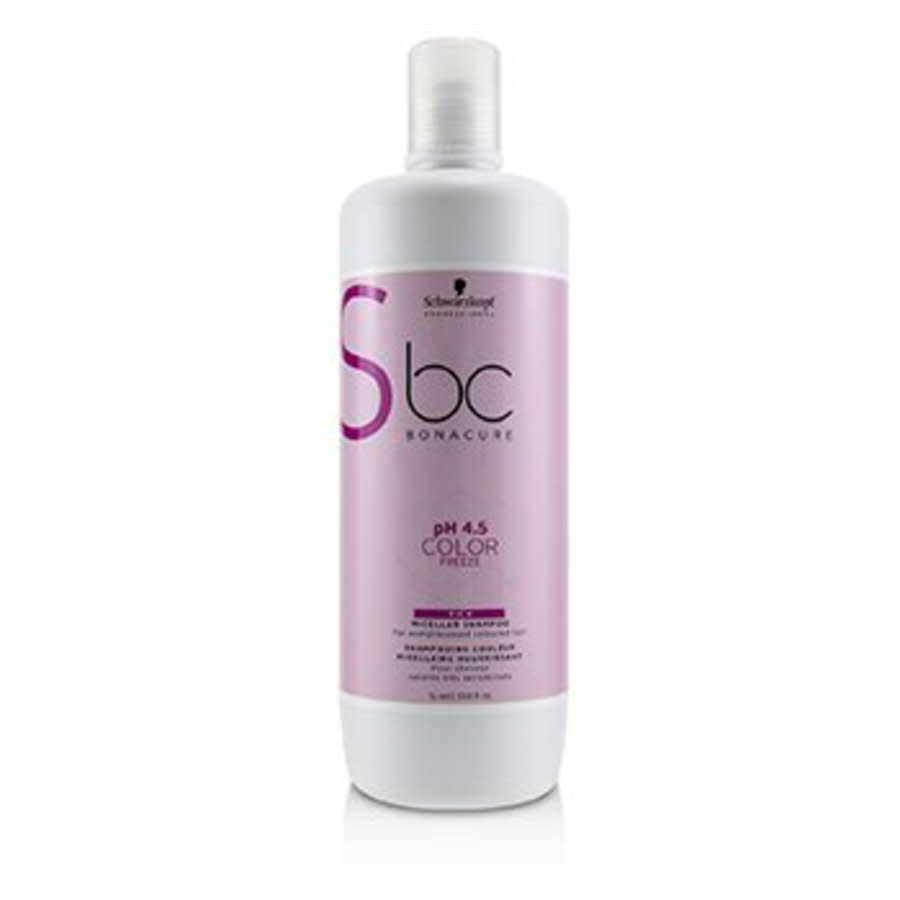 Schwarzkopf - Bc Bonacure Ph 4.5 Color Freeze Rich Micellar Shampoo (for Overprocessed Coloured Hair) 1000ml/33. In N,a