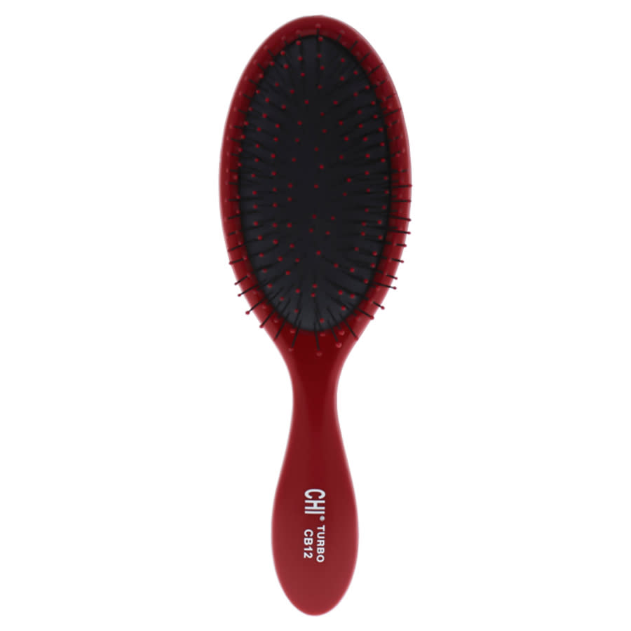 Chi Turbo Detangling Brush - Cb12 By  For Unisex - 1 Pc Hair Brush In Red