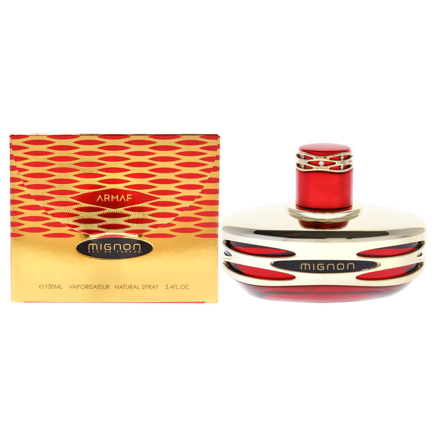 Armaf Ladies Mignon Red Edp Spray 3.4 oz Fragrances 6294015107111 In Red / Red. / Orange