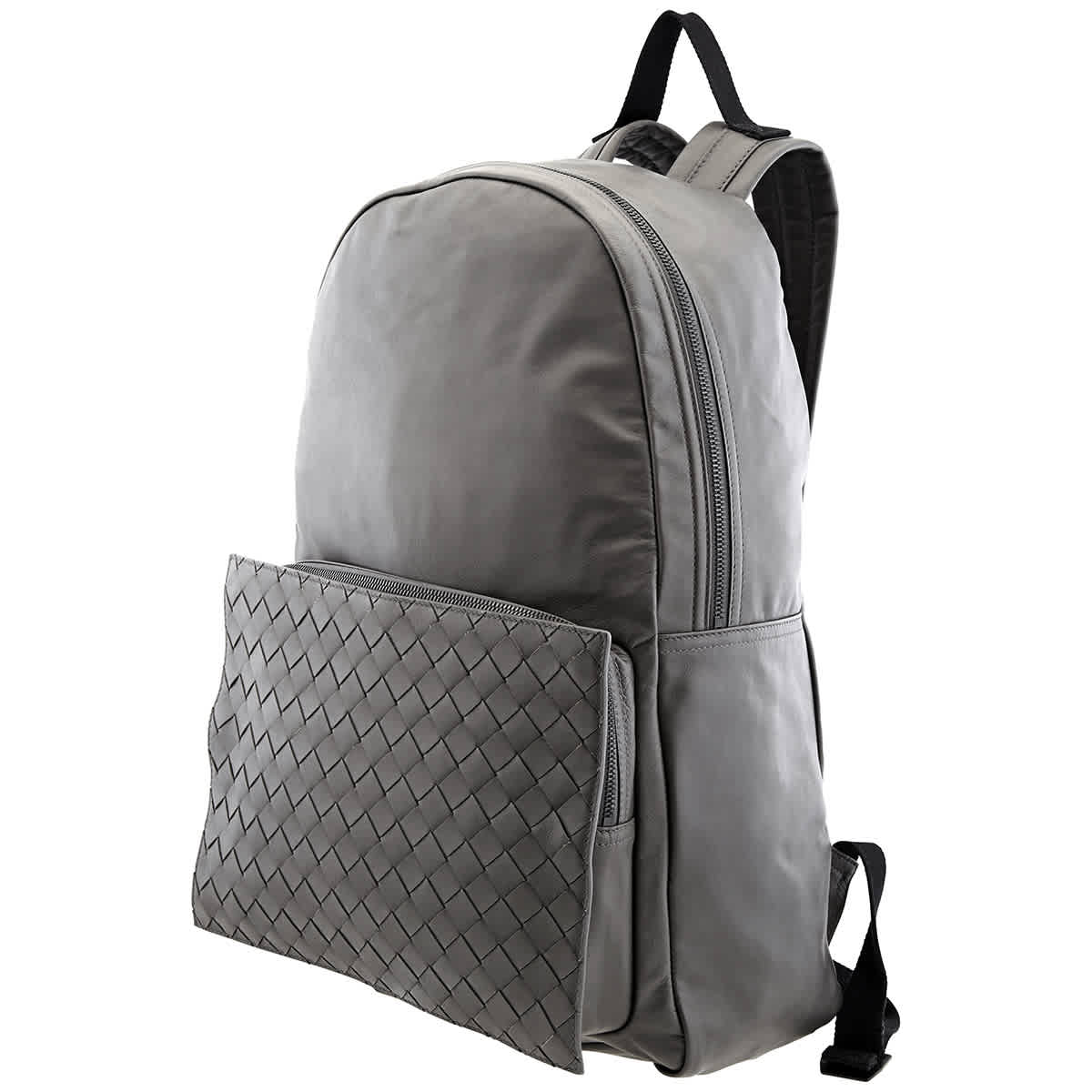 Bottega Veneta Ultra Light Mens Backpack In Grey