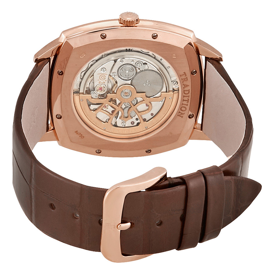 Pre-owned Audemars Piguet Tradition Mens Automatic Watch 15335or.oo.a092cr.01 In Brown / Gold / Rose / Rose Gold / Silver