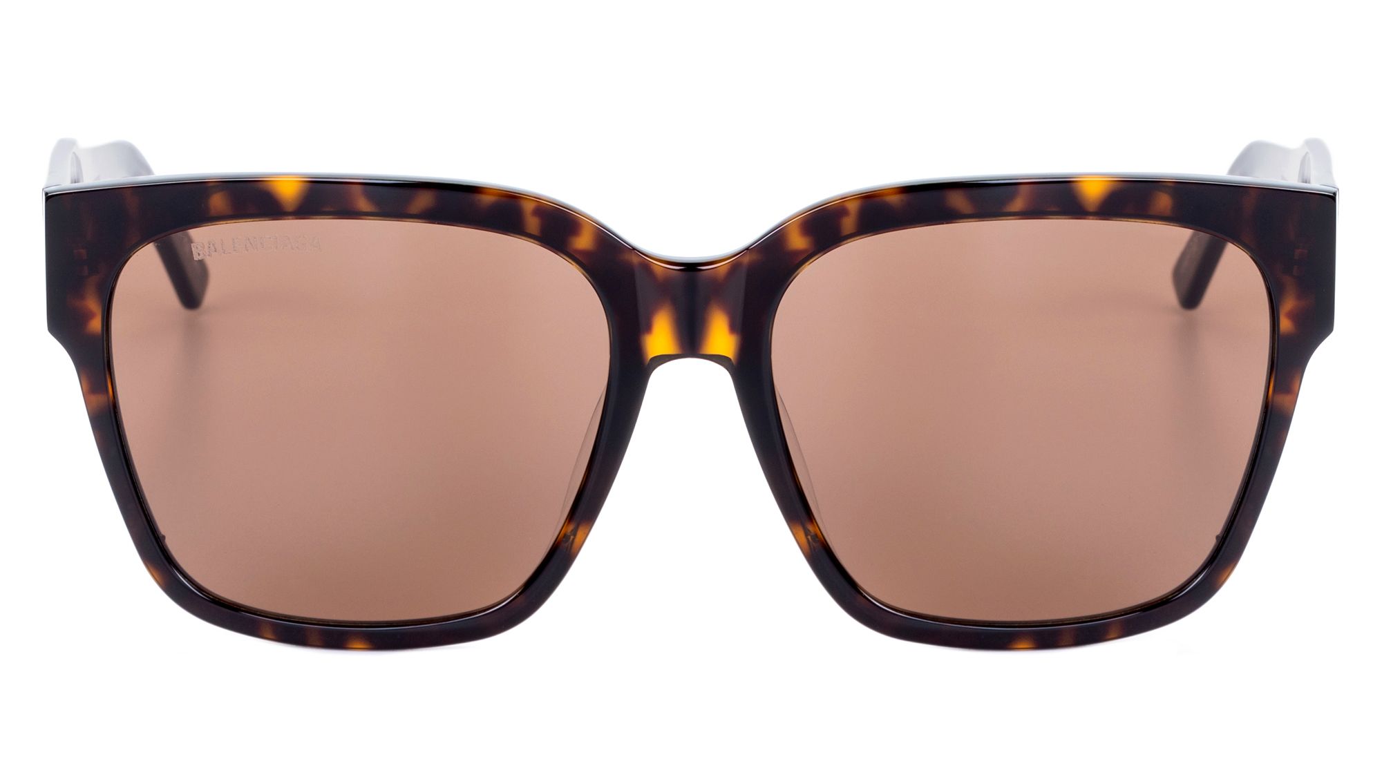 Balenciaga Brown Square Ladies Sunglasses Bb0056sa 002 56 In  display picture 1
