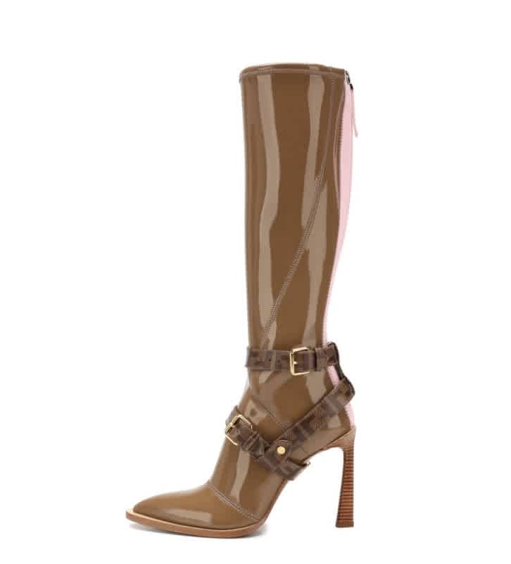 Fendi glossy boots Clearance