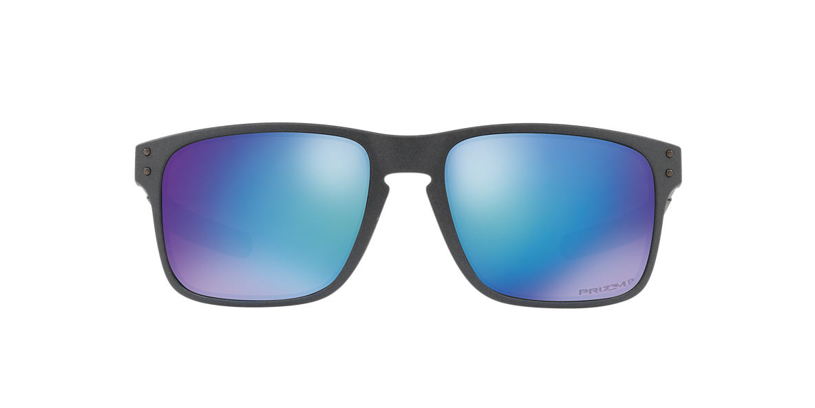 Oakley Holbrook Mix Prizm Sapphire Polarized Square Mens Sunglasses Oo9384 938410 57 In Grey
