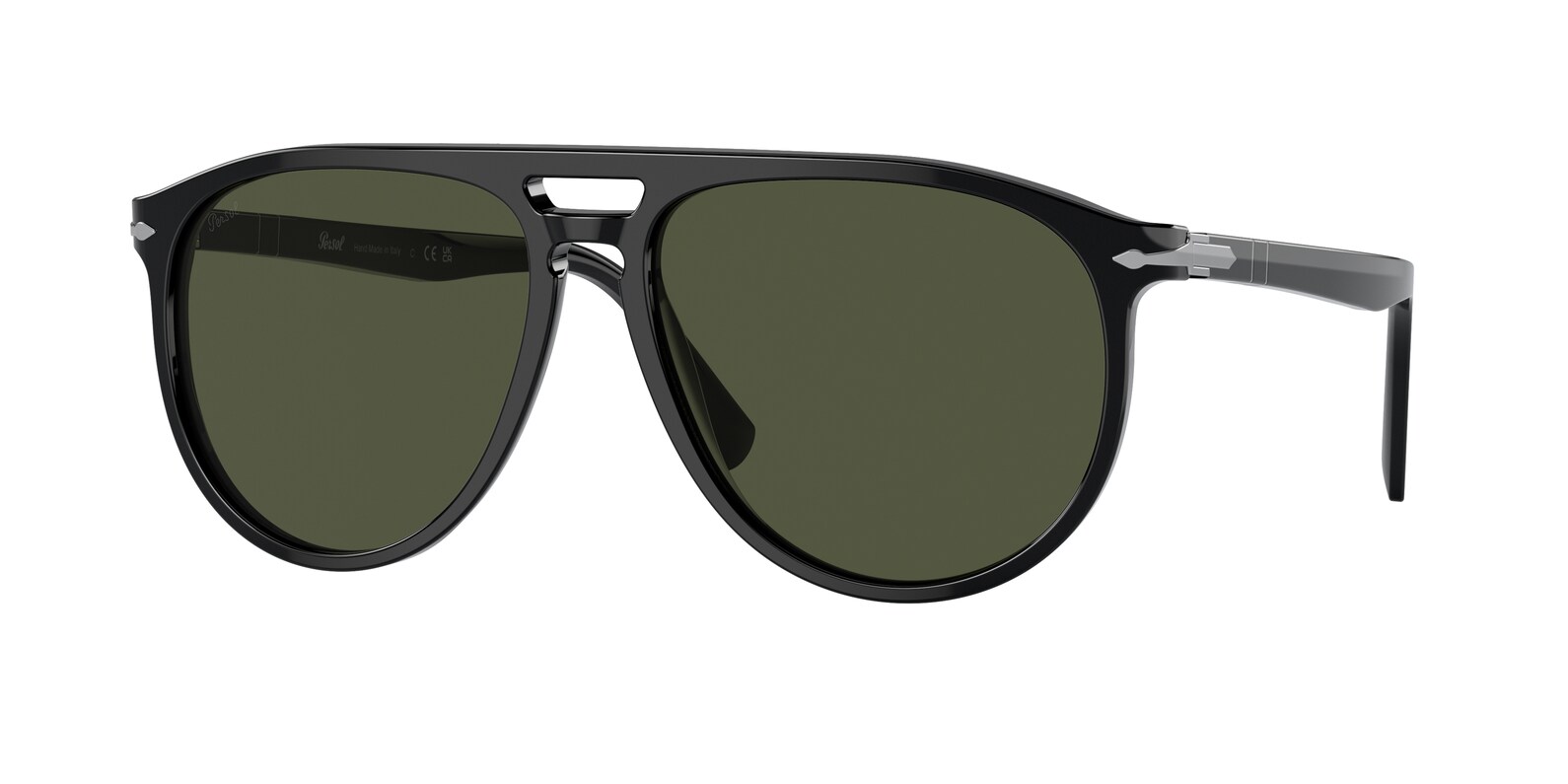 PERSOL PERSOL GREEN PHANTOS UNISEX SUNGLASSES PO3311S 95/31 55