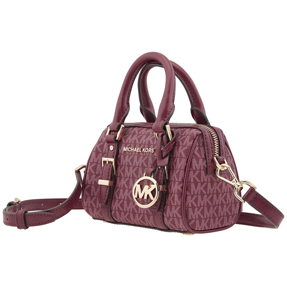 Michael Kors Ladies Hally Medium Presbyopia Envelope Bag - Chestnut