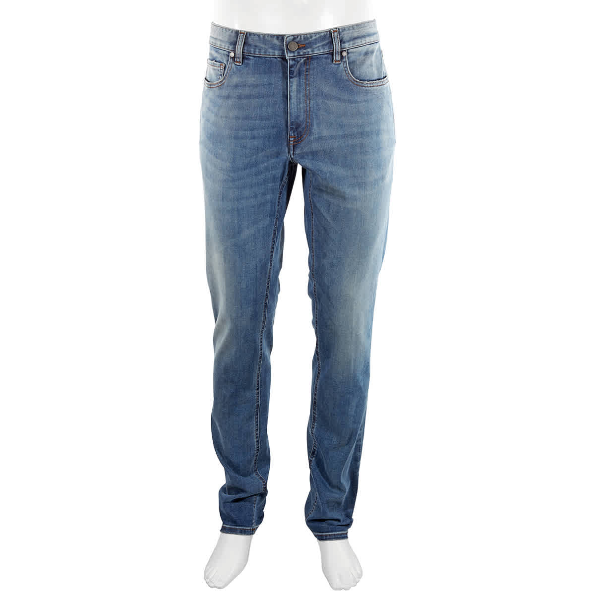 Ermenegildo Zegna Demin Slim-fit Jeans In Blue