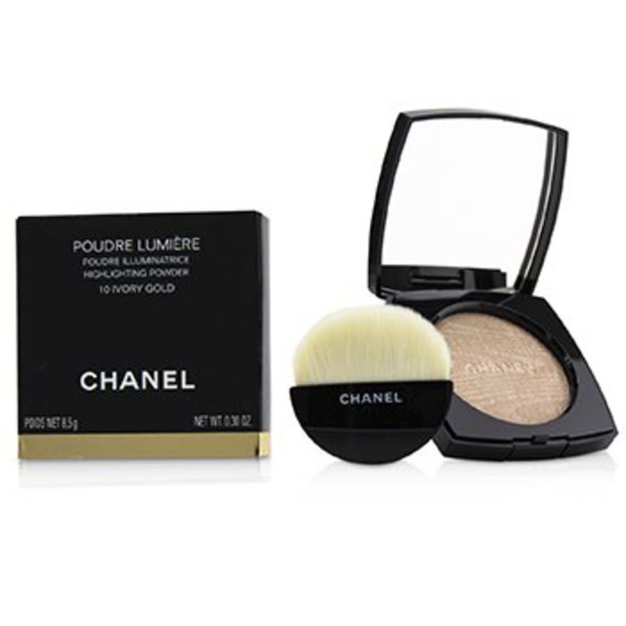 Chanel - Poudre Lumiere Highlighting Powder In # 10 Ivory Gold