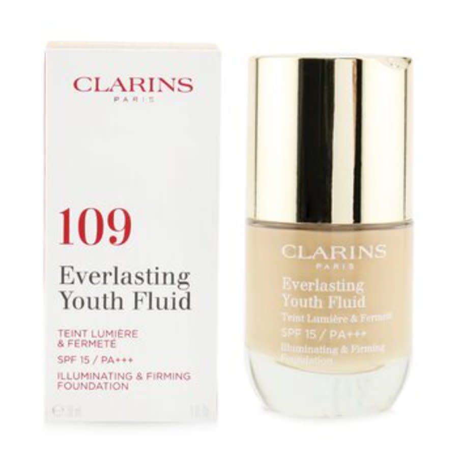 Clarins Everlasting Long-wearing Full Coverage Foundation In # 109 Wheat