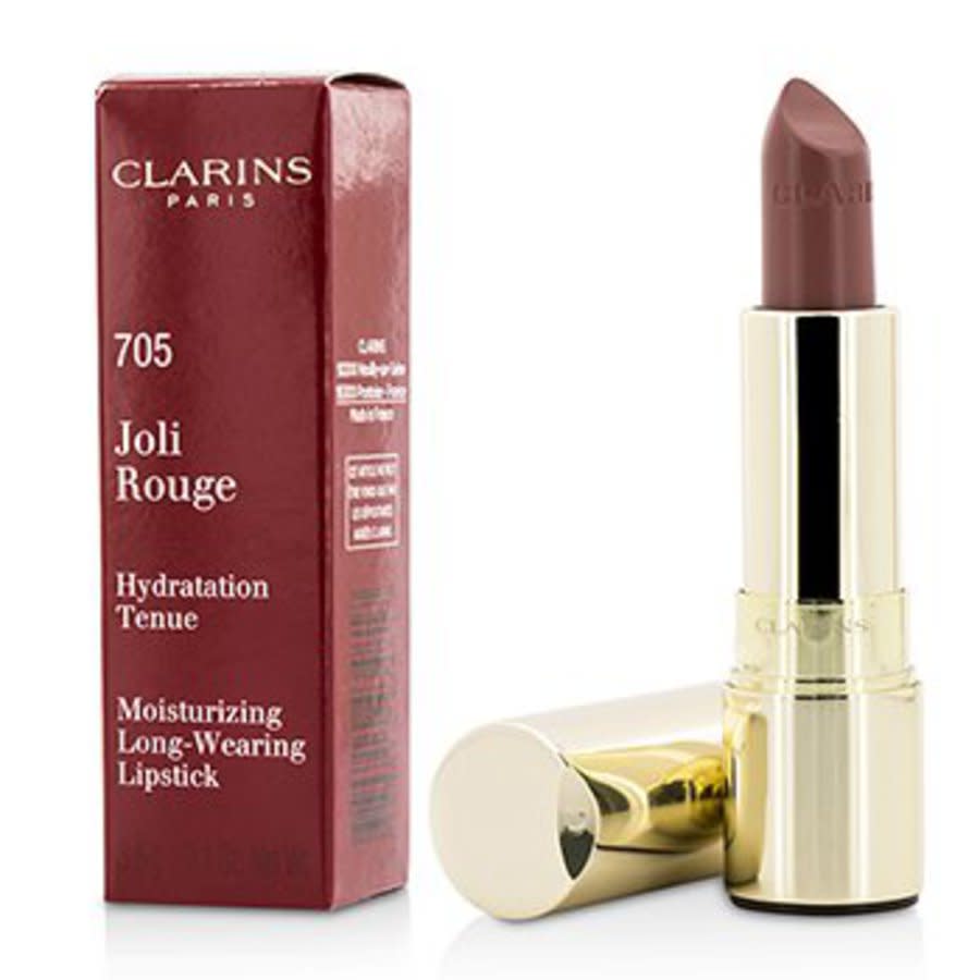 Clarins - Joli Rouge (long Wearing Moisturizing Lipstick) - # 705 Soft Berry 3.5g/0.12oz In Red