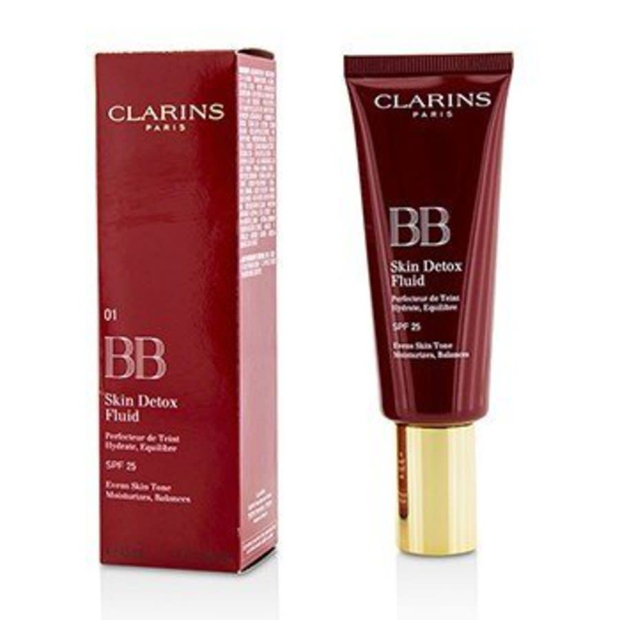 Clarins - Bb Skin Detox Fluid Spf 25 - #01 Light 45ml/1.6oz In N,a