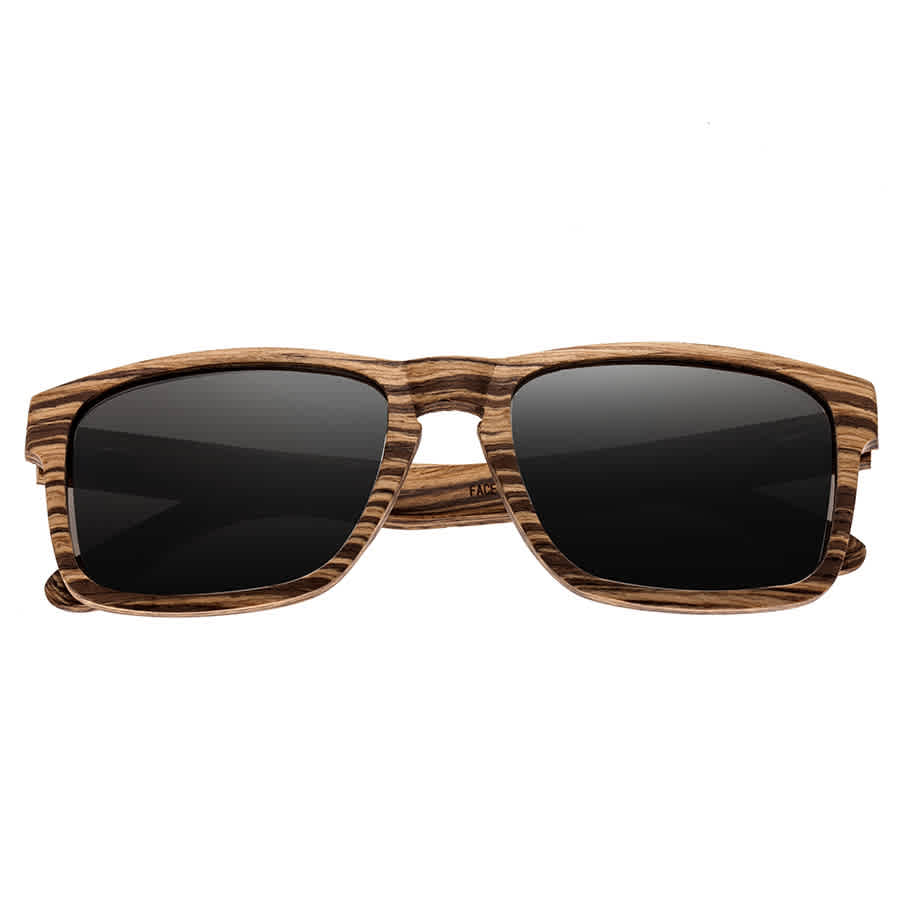 Earth Whitehaven Wood Sunglasses In Black / Spring / White