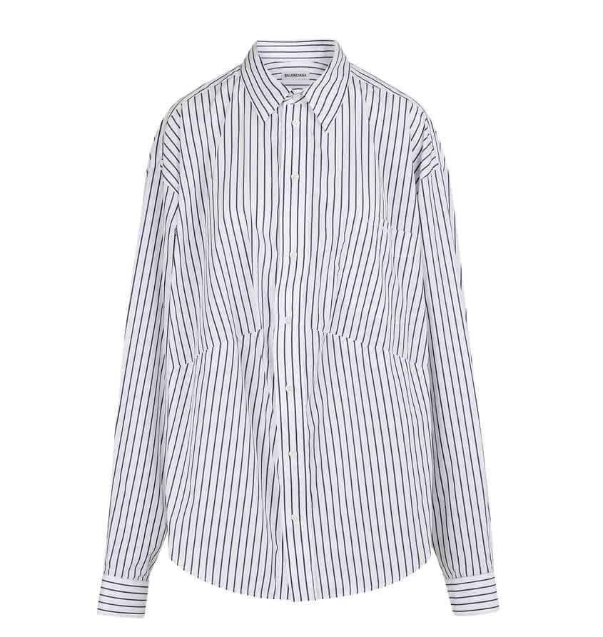 balenciaga swing masculine shirt