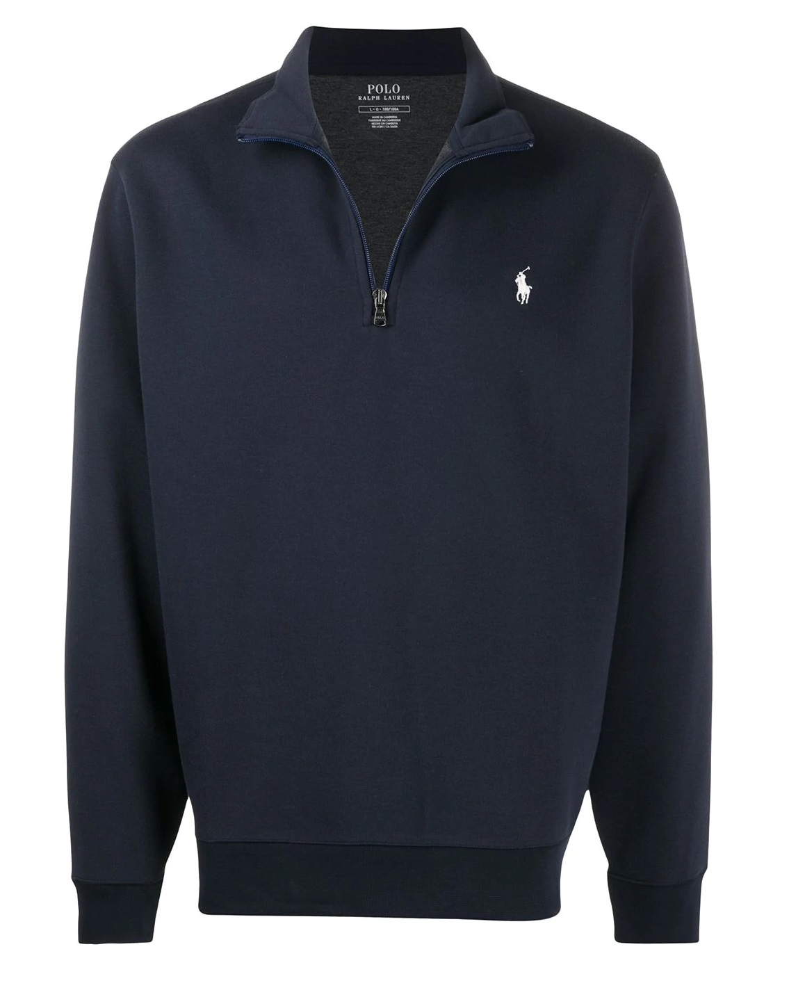 ralph lauren blue quarter zip